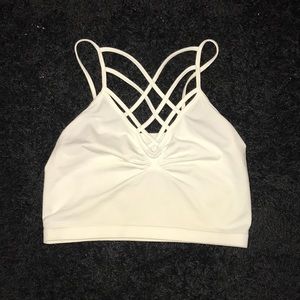 Peek-a-boo under shirt